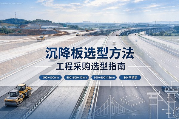 乌尔禾沉降板选择方法