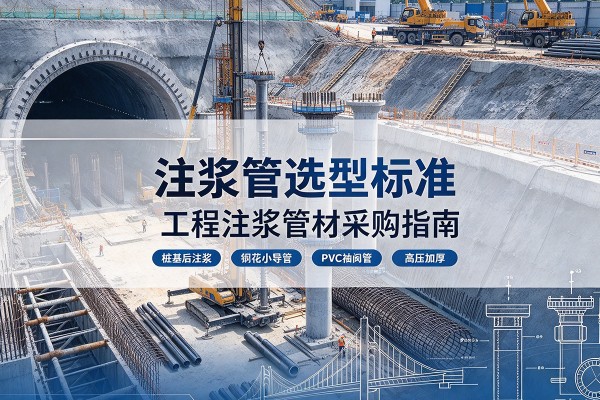 乌尔禾注浆管选型标准