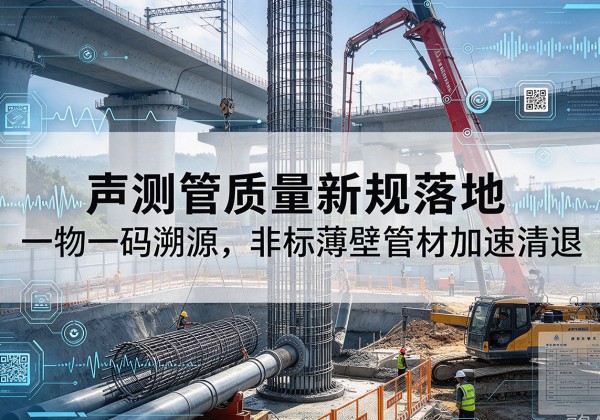 乌尔禾声测管质量新规落地，一物一码溯源，非标薄壁管材加速清退