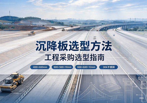 乌尔禾沉降板选择方法